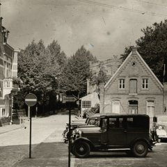 Platz am Brink mit Blick zur Bahnhofstraße (1938)
