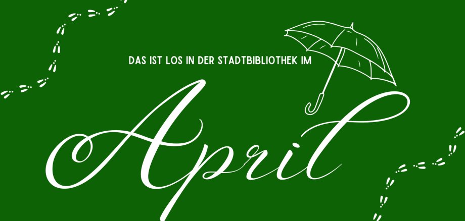 HP Header Monatsübersicht - April Header