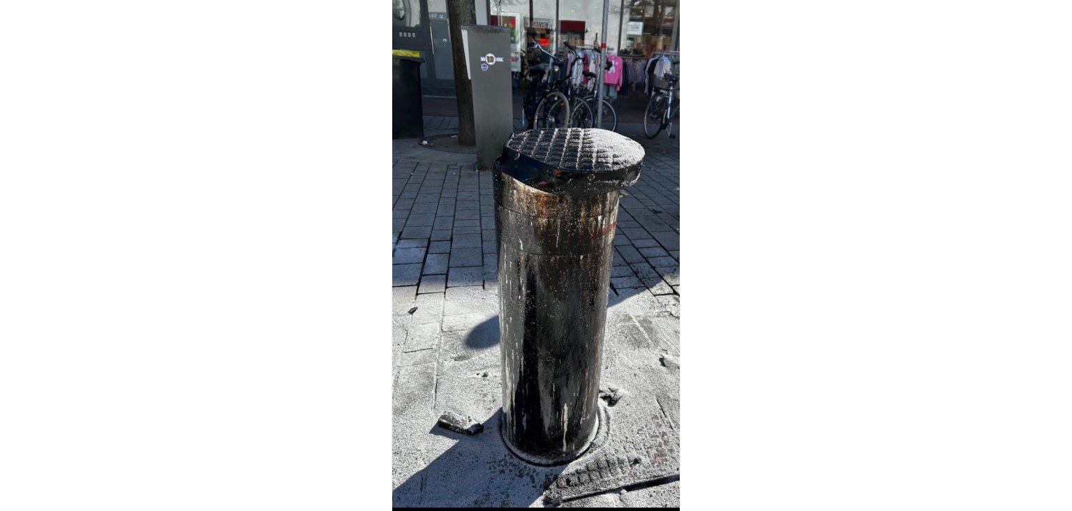 Poller Rude Anfahrschaden an hydraulischem Poller beeinträchtigt Lieferverkehr in ...